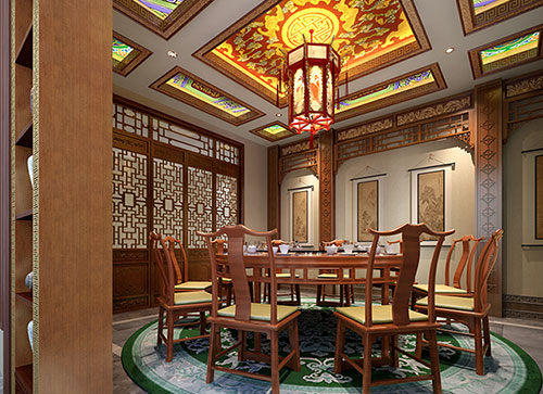 邵阳中式古典风格家居装修设计效果图